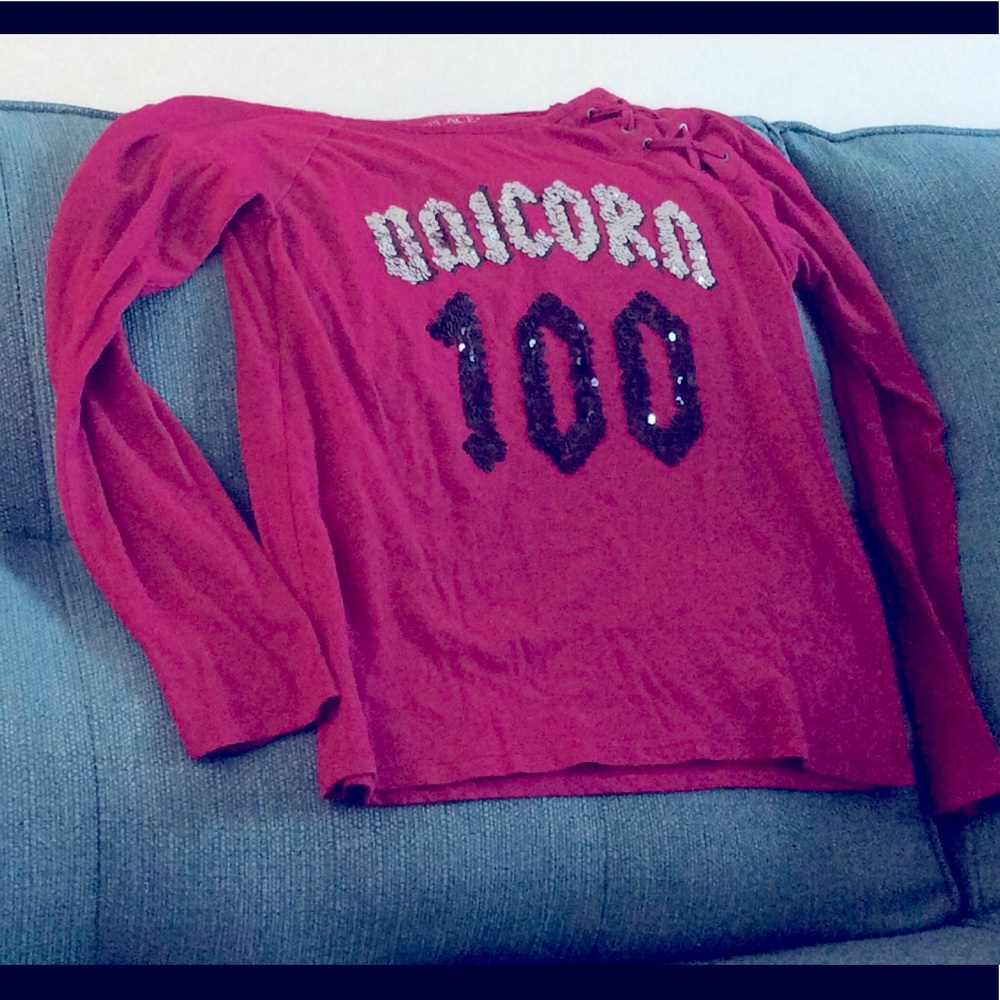 Girls unicorn 100 shirt XL 14/16